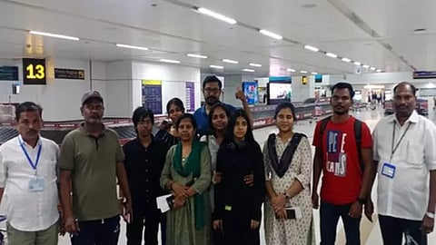 9 Tamils repatriated from Sudan arrive in TN
