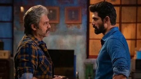 Rana Daggubati and Venkatesh Daggubati