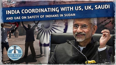 India coordinating with various countries for safety of Indians in Sudan