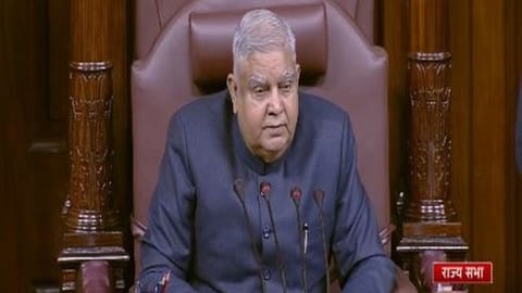 Rajya Sabha ChairmanJagdeep Dhankhar