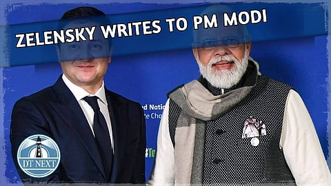 Zelensky writes to PM Modi, seeks humanitarian aid