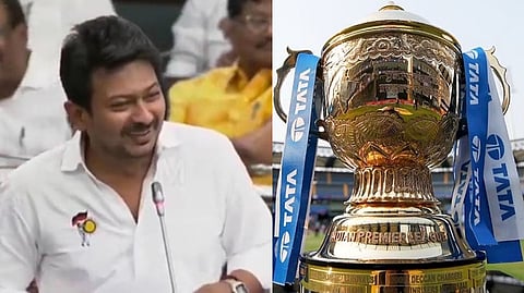 Udhayanidhi Stalin; IPL trophy