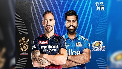 Faf du Plessis and Rohit Sharma