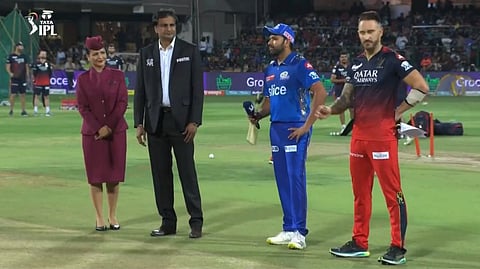 Faf du Plessis and Rohit Sharma
