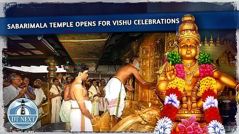 Sabarimala temple opens for Vishu Pooja
