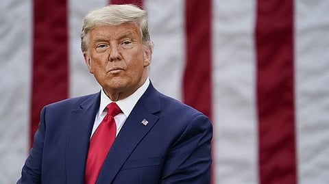 former US President Donald Trump