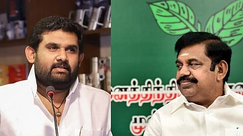 Amar Prasad Reddy, AIADMK General Secretary K Palaniswami