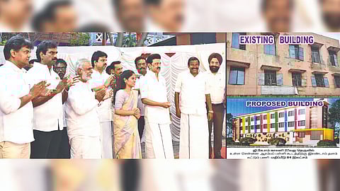 MK Stalin laid the foundation stone for new projects