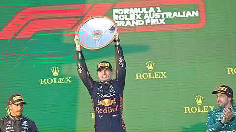 Red Bull’s Verstappen comes up trumps in chaotic Australian GP