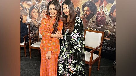 Trisha and Aishwarya Rai