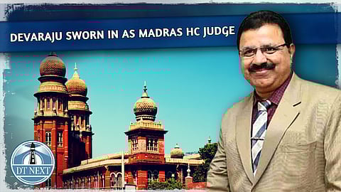 Justice Devaraju Nagarjun sworn in as addl judge of Madras HC