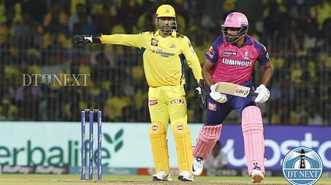 From yesterday's action at the Chepauk