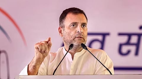 Congress leader Rahul Gandhi