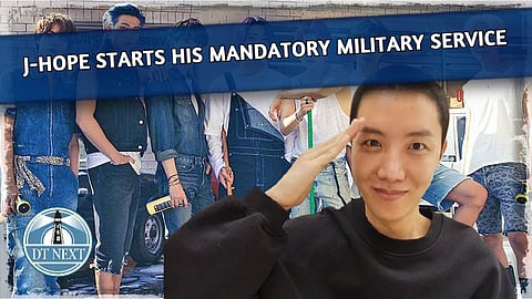 J-Hope Starts Mandatory Military Service