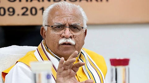 Haryana Chief Minister Manohar Lal Khattar