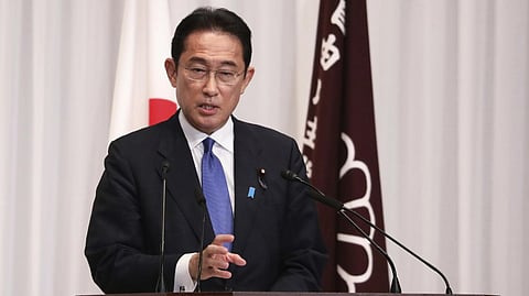 Japanese Prime Minister Fumio Kishida