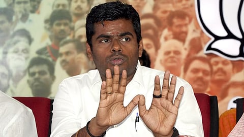 BJP leader K Annamalai