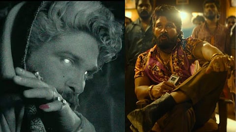 Screengrab of Allu Arjun in 'Pushpa: The Rule'