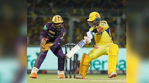 Ajinkya Rahane in action