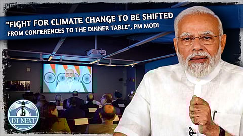 'Fight for climate change needs to be shifted to the dinner table'