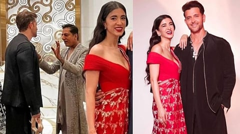 Hrithik Roshan with Saba Azad