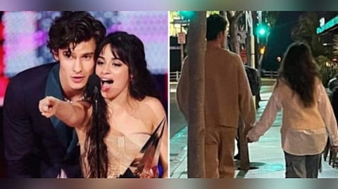 Mendes, Camila Cabello spotted holding hands after Coachella kiss