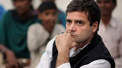 Congress leader Rahul Gandhi