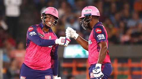 Shimron Hetmyer and Sanju Samson