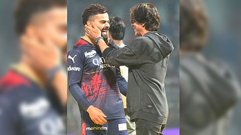 Virat Kohli and Shah Rukh Khan