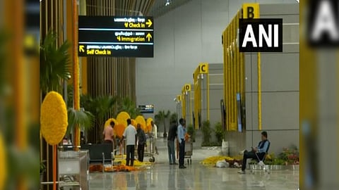 Visual from Chennai International Airport