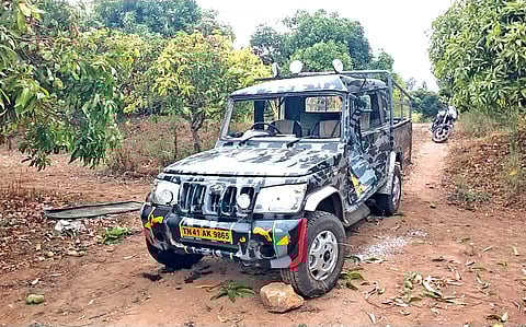 Forest department jeep