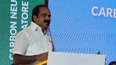 Minister for Environment and Climate Change Siva V Meyyanathan