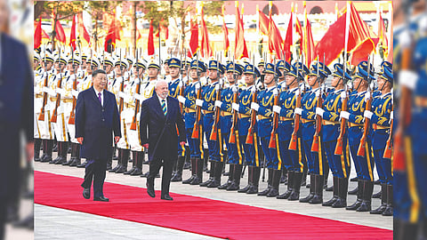 Xi Jinping and Luiz In?cio Lula da Silva