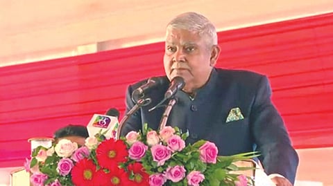 Vice-President Jagdeep Dhankhar