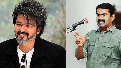 Actor Vijay , Naam Tamilar Katchi chief Seeman