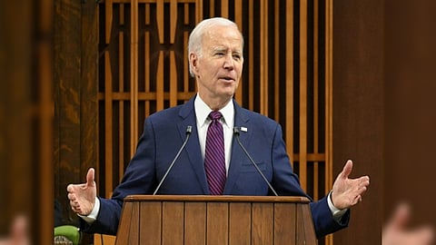US President Joe Biden