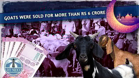 Goats were sold for more than Rs 6 crore in Cuddalore