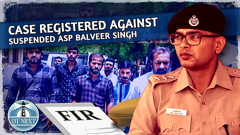 Case registered against suspended ASP Balveer Singh