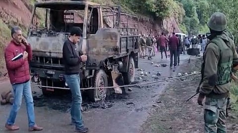 Visuals from the spot.