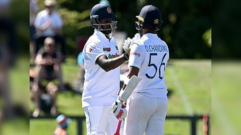 Angelo Mathews and Dinesh Chandimal