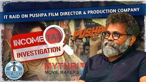 IT raid on Pushpa film director & production company