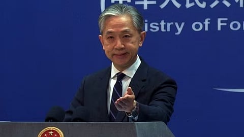 Chinese Foreign Ministry spokesperson Wang Wenbin