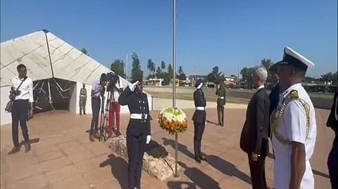 EAM S Jaishankar pays tribute to Mozambique's freedom fighters.