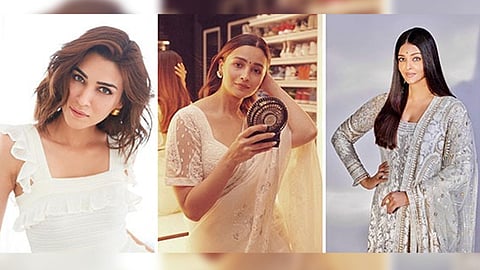 (L-R): Kriti Sanon; Alia Bhatt; Aishwarya Rai Bachchan