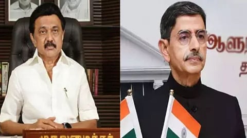 Chief Minister MK Stalin, Governor RN Ravi