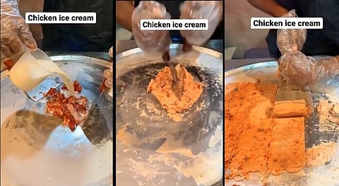 Screengrab from the video