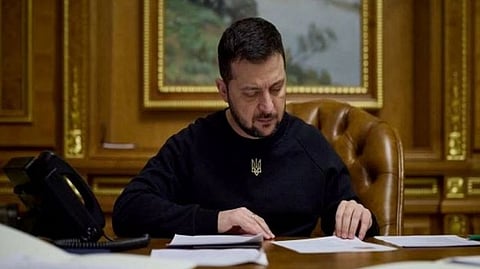 Ukrainian President Volodymyr Zelenskyy