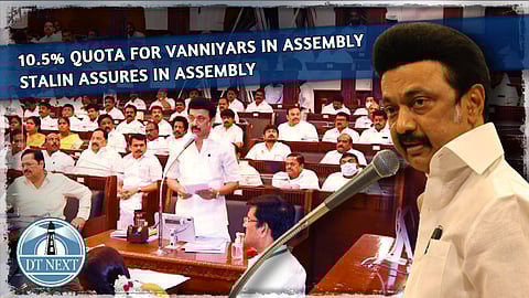 Stalin assures to fulfill of 10.5% quota for Vanniyars