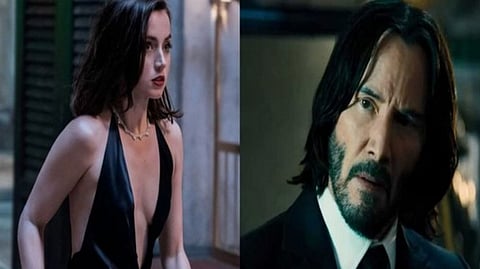 Keanu Reeves and Ana De Armas