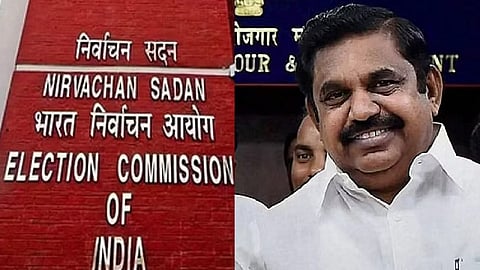 (L-R): Election Commission of India ; Edappadi K Palaniswami
